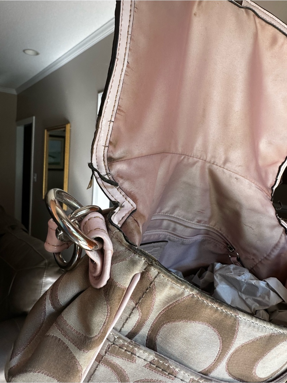 Vintage Coach Poppy Shoulder Bag - Picture 6 of 8